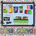 Juice Box Clipart/Outline Bundle