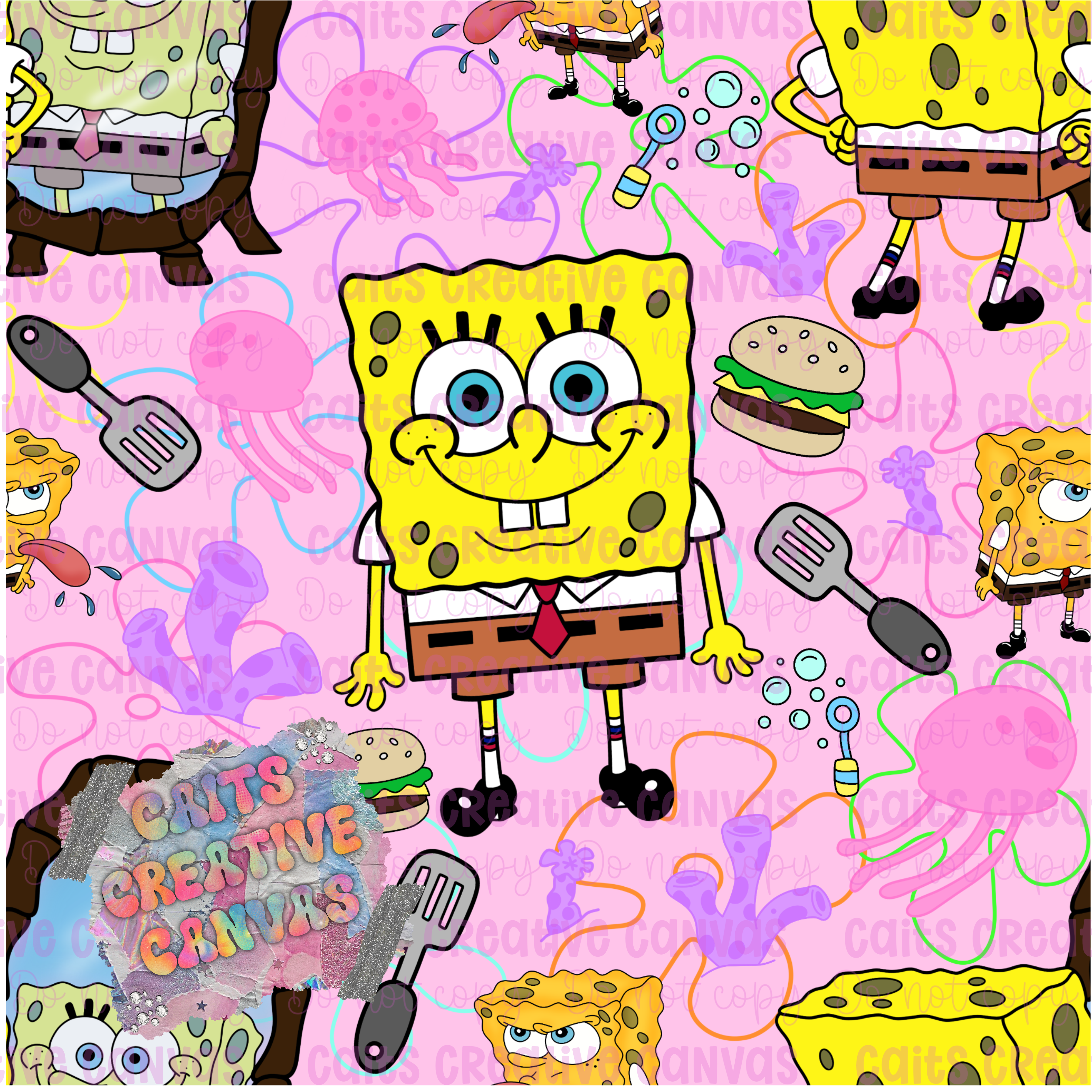 🧽 Bob Autism Awareness Collab Seamless File